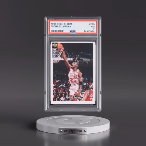 1994 Collector's Choice #240 Michael Jordan (PSA 7 NM)