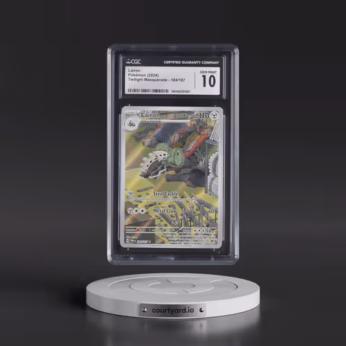 2024 Twilight Masquerade - TWM EN #184/167 Lairon - Illustration Rare Holo (CGC 10 GEM MINT)