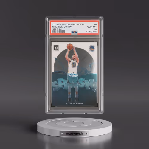 2019 Panini Donruss Optic Splash! #4 Stephen Curry (PSA 10 GEM MINT)