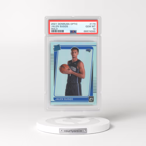 2021 Panini Donruss Optic #179 Jalen Suggs - Holo (PSA 10 GEM MINT)