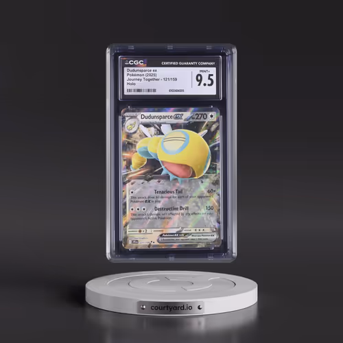 2025 Journey Together - JTG EN #121/159 Dudunsparce ex - Holo (CGC 9.5 MINT+)