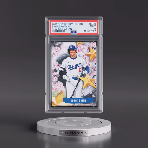 2025 Topps Tokyo Series Stars of Japan #SOJ1 Shohei Ohtani (PSA 9 MINT)