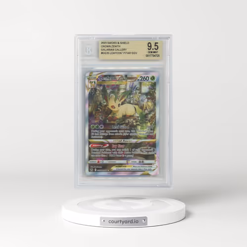 2022 Crown Zenith #GG35 Leafeon VSTAR - Holo (BGS 9.5 GEM MINT)