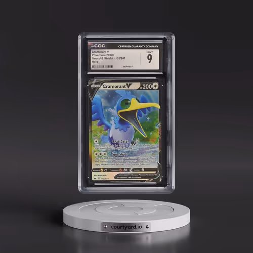 2020 Sword & Shield #155/202 Cramorant V - Holo (CGC 9 MINT)