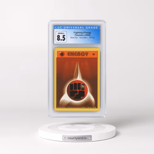 1999 Base Set #97/102 Fighting Energy - 1st Edition 1st Edition (CGC 8.5 NM-MT+)