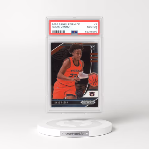 2020 Panini Prizm Draft Picks #4 Isaac Okoro (PSA 10 GEM MINT)