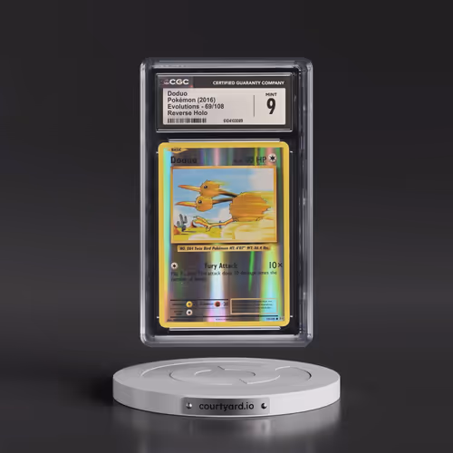 2016 Evolutions #69/108 Doduo - Reverse Holo (CGC 9 MINT)