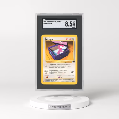 2000 Team Rocket #48 Porygon (SGC 8.5 NM-MT+)