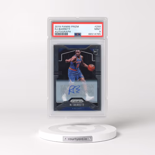 2019 Panini Prizm #250 RJ Barrett - Autograph (PSA 9 MINT)