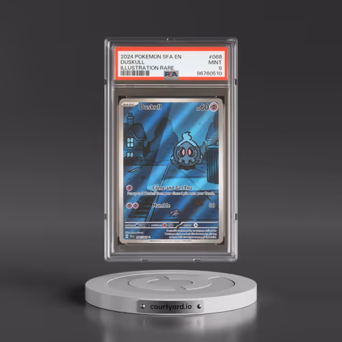 2024 Pokémon Sfa EN-Shrouded Fable #068 Duskull - Illustration Rare (PSA 9 MINT)