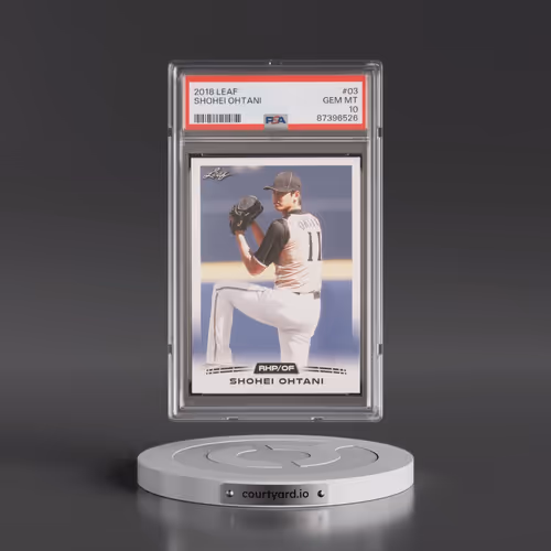 2018 Leaf Ohtani Retail #03 Shohei Ohtani (PSA 10 GEM MINT)