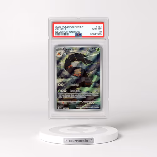2023 Pokémon Par EN-Paradox Rift #183 Crustle - Illustration Rare (PSA 10 GEM MINT)