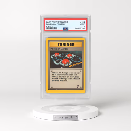 2000 Pokémon Game Base II #114 Pokemon Center (PSA 9 MINT)