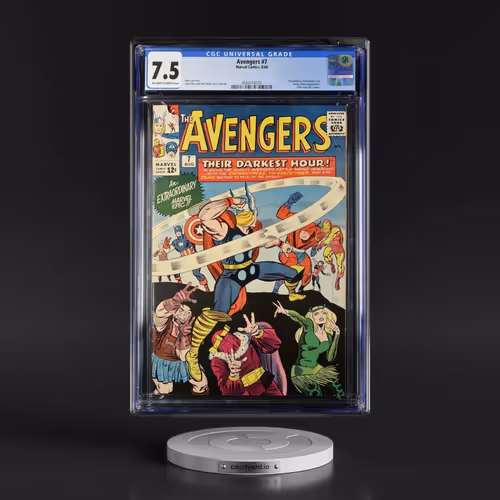 Avengers #7 CGC 7.5 Off-white to White Pages (Marvel Comics, 8/64) - Universal