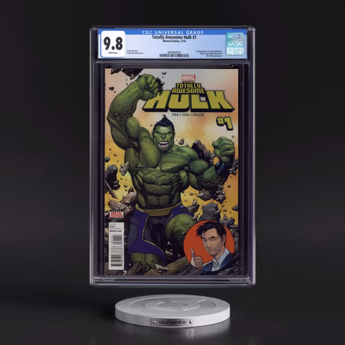 Totally Awesome Hulk #1 CGC 9.8 White Pages (Marvel Comics, 2/16) - Universal