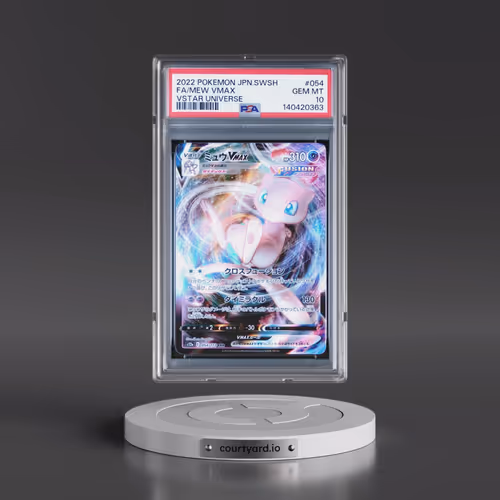 2022 Pokémon Sword & Shield Vstar Universe #054 Mew Vmax - Full Art (PSA 10 GEM MINT)