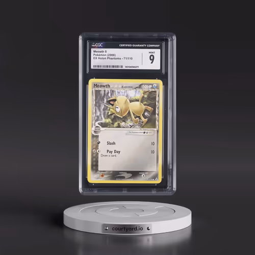 2006 EX Holon Phantoms #71/110 Meowth δ (CGC 9 MINT)