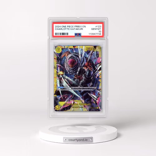 2024 One Piece PRB01-Premium Booster -One Piece Card the Best #123 Charlotte Katakuri (PSA 10 GEM MI