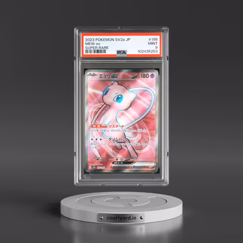 2023 Pokémon Sv2a-Pokemon 151 #195 Mew EX - Holo Super Rare (PSA 9 MINT)
