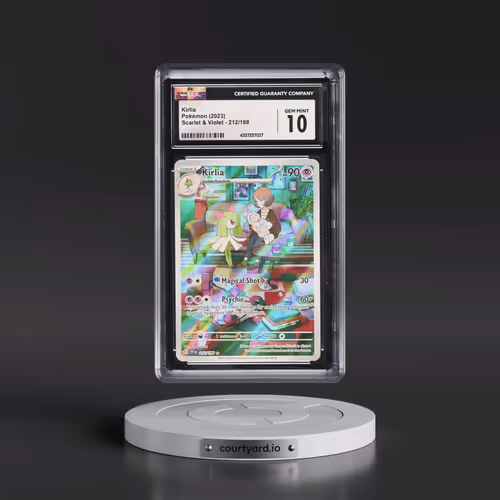 2023 Scarlet & Violet #212/198 Kirlia - Illustration Rare Holo (CGC 10 GEM MINT)