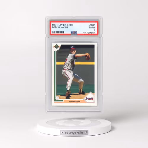1991 Upper Deck #480 Tom Glavine (PSA 9 MINT)