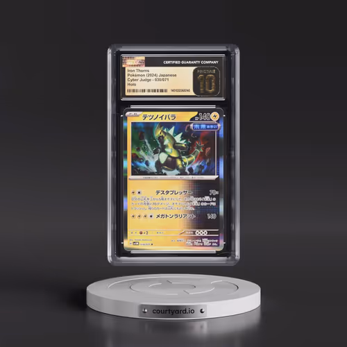 2024 Cyber Judge #030/071 Iron Thorns - Holo (CGC 10 PRISTINE)