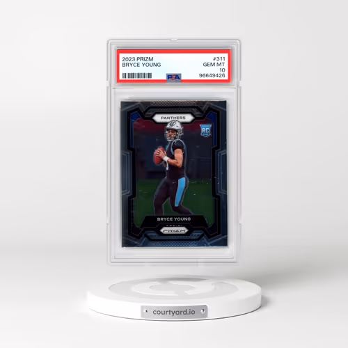 2023 Panini Prizm #311 Bryce Young (PSA 10 GEM MINT)