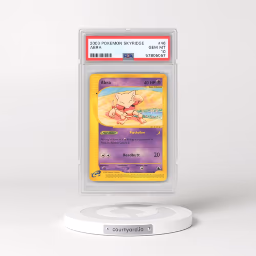 2003 Pokémon Skyridge #46 Abra (PSA 10 GEM MINT)