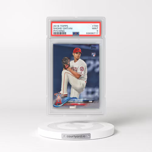 2018 Topps #700 Shohei Ohtani - Pitching (PSA 9 MINT)