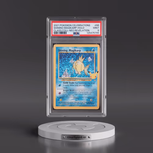 2021 Pokémon Celebrations Classic Collection #66 Shining Magikarp - Holo Holo (PSA 9 MINT)
