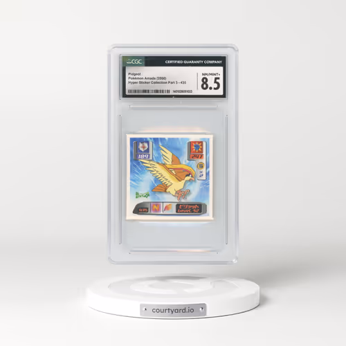 2000 Japanese Amada Sticker Collection #435 Pidgeot (CGC 8.5 NM-MT+)