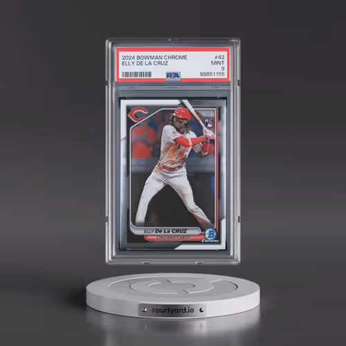 2024 Bowman Chrome #42 Elly de La Cruz (PSA 9 MINT)
