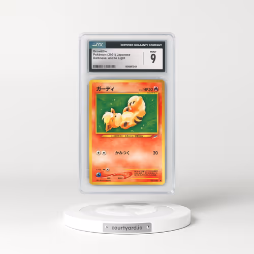 2001 Darkness, and to Light Growlithe (CGC 9 MINT)