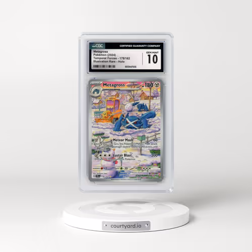 2023 Temporal Forces - TEF EN #178/162 Metagross - Illustration Rare (CGC 10 GEM MINT)