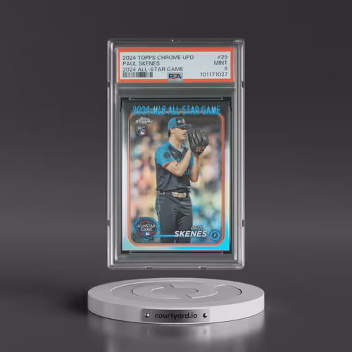 2024 Topps Chrome Update 2024 All-Star Game Chrome #29 Paul Skenes (PSA 9 MINT)