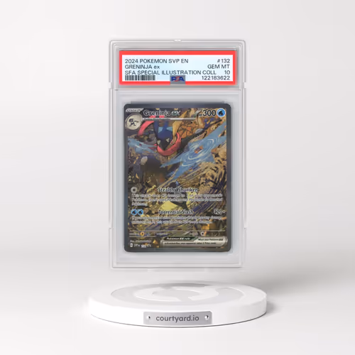 2024 Pokémon Svp EN-SV Black Star Promo #132 Greninja EX - Holo Shrouded Fable Special Illustration