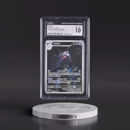 2024 Pokémon Paf EN-Paldean Fates #225 Palafin - Illustration Rare (CGC 10 GEM MINT)