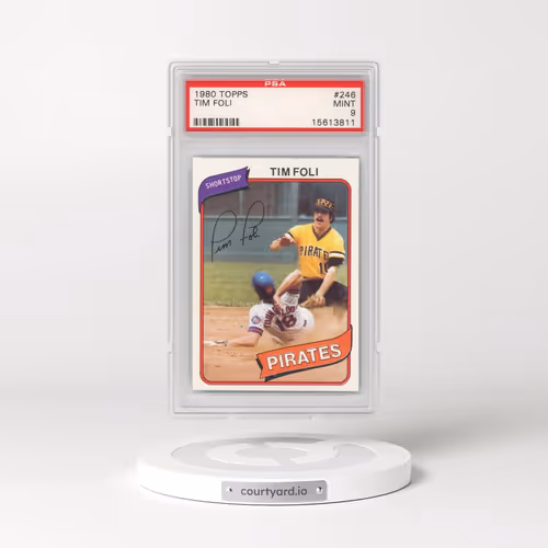 1980 Topps #246 Tim Foli (PSA 9 MINT)