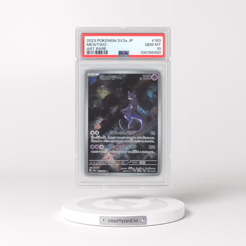 2023 Pokémon Sv2a-Pokemon 151 #183 Mewtwo - Art Rare (PSA 10 GEM MINT)