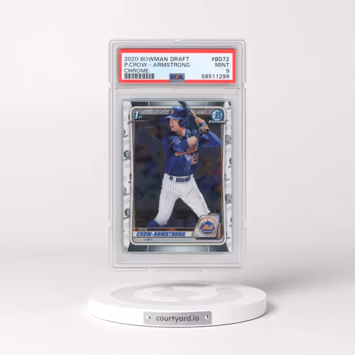 2020 Bowman Draft #BD72 Pete Crow-Armstrong - Chrome (PSA 9 MINT)