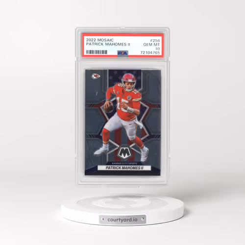 2022 Panini Mosaic #256 Patrick Mahomes II (PSA 10 GEM MINT)
