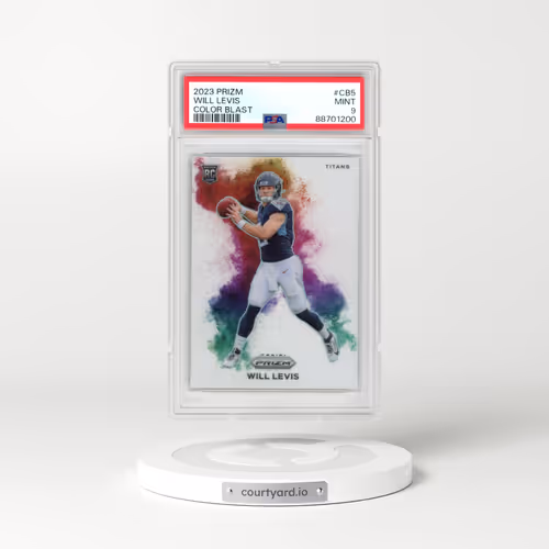 2023 Panini Prizm Color Blast #CB5 Will Levis (PSA 9 MINT)
