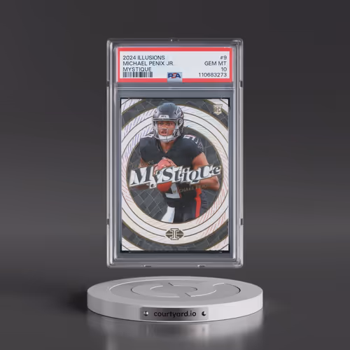 2024 Panini Illusions Mystique #9 Michael Penix Jr. (PSA 10 GEM MINT)