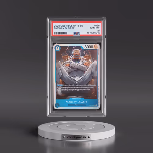 2025 One Piece OP12-Legacy of the Master #056 Monkey D. Garp (PSA 10 GEM MINT)