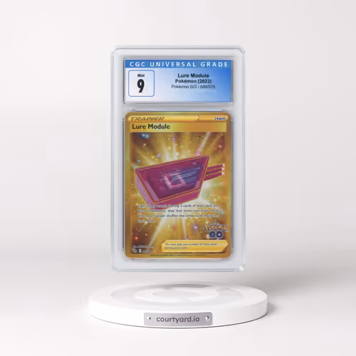 2022 Pokémon GO #088/078 Lure Module - Secret Rare Holo (CGC 9 MINT)