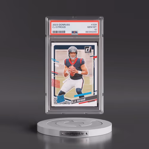 2023 Panini Donruss #339 CJ Stroud (PSA 10 GEM MINT)