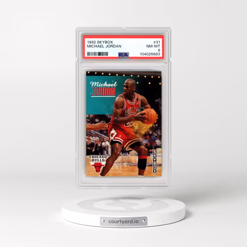 1992 Skybox #31 Michael Jordan (PSA 8 NM-MT)
