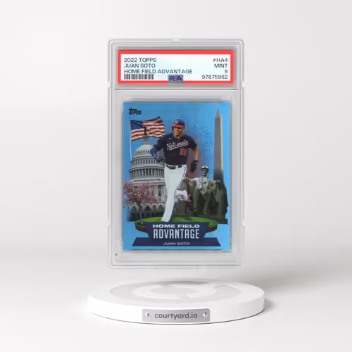 2022 Topps Home Field Advantage #HA4 Juan Soto (PSA 9 MINT)