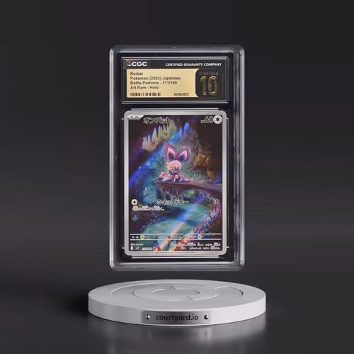 2025 Pokémon SV9-Battle Partners #111 Noibat - Art Rare (CGC 10 PRISTINE)
