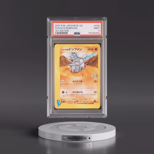 2001 Pokémon VS #038 Chuck's Donphan - 1st Edition (PSA 9 MINT)